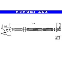 Bremsschlauch ATE 24.5134-0518.3 FüR Renault Opel Master II Movano A