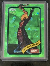 2025 Topps Chrome Marvel Sapphire #36 Dormammu 86/99 GREEN SAPPHIRE