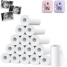 16 Rolls Instant Print Camera for Kids Refill Print Paper, BPA Free, Photo Print