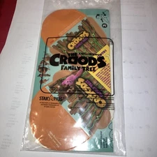 Carl's Jr Star Pals Dreamworks Croods Family Tree, 2022, New, Box of Sloths B-1
