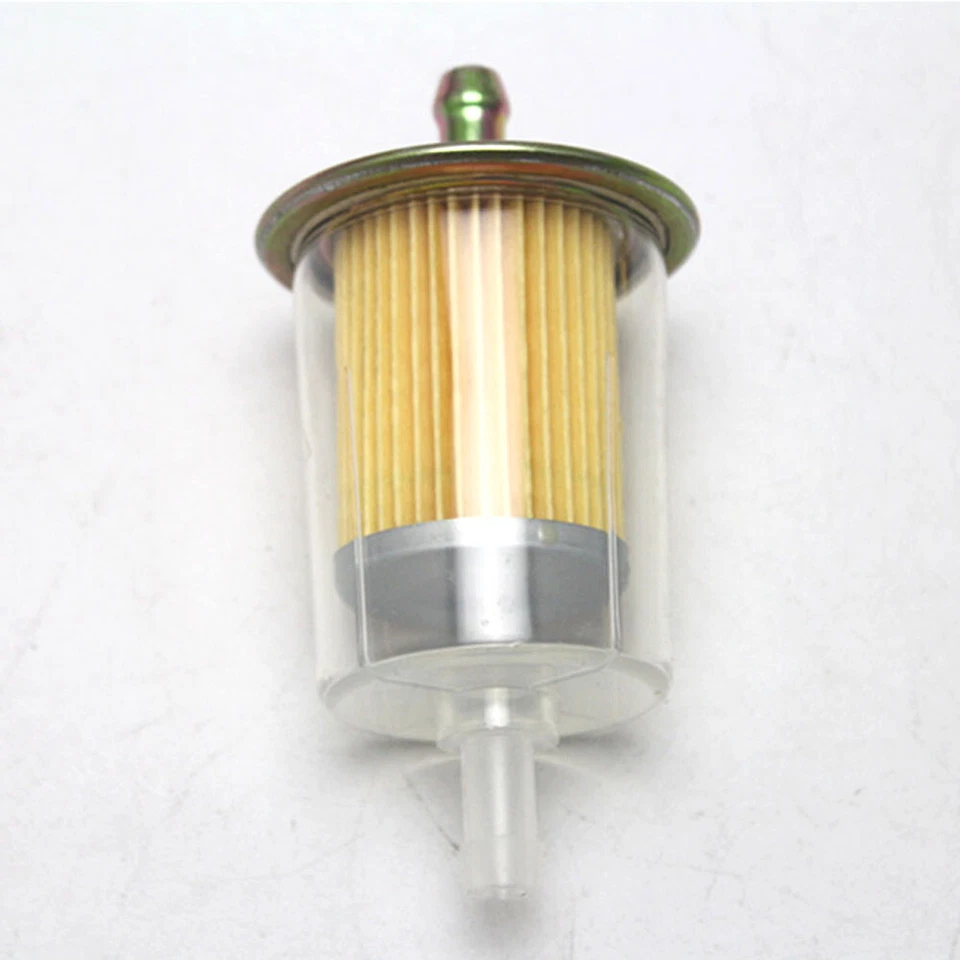 Filtro de combustible universal en línea gasolina 8 mm 3/8" tubo motocicleta moto suciedad quad* Foto 3 de 4