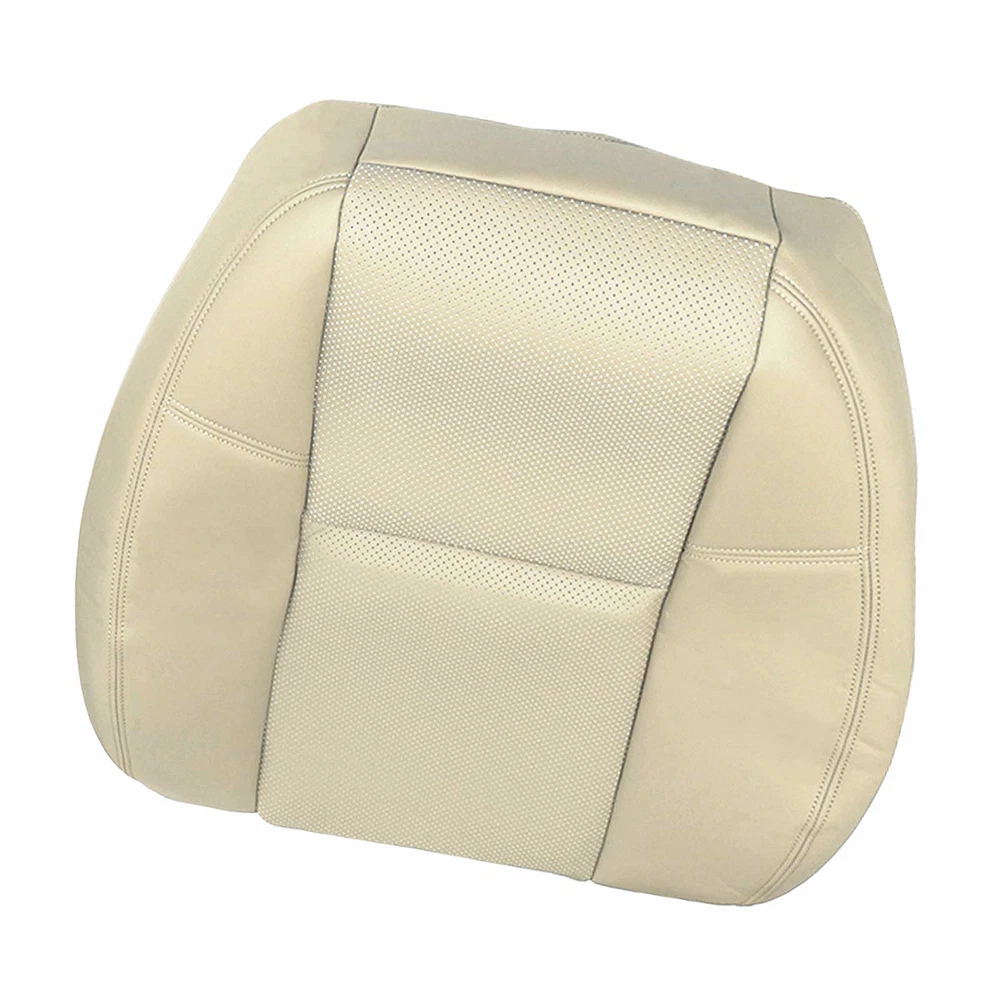 2009-2014 For Cadillac Escalade EXT Front Bottom Top AC Leather Seat Cover Tan