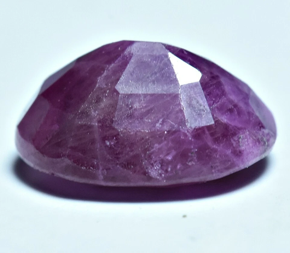 1.80 CT Oval Faceted Corrundum From Badakhshan Afghanistan - Image 4 of 4