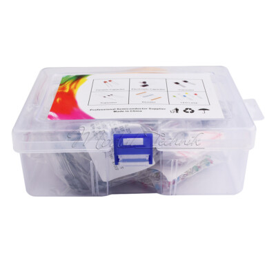1390PCS Electronic Components Kits Resistor LED Diode Capacitor Transistor