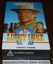 LUCKY LUKE DAISY TOWN VHS TERENCE HILL FAT BOX CASE 1993