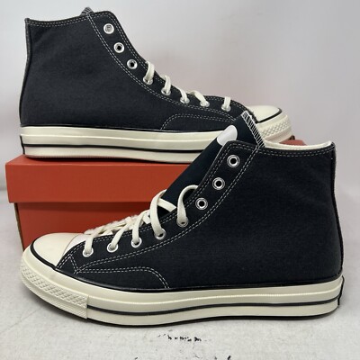 Converse Chuck 70 Hi Yin Yang Egret Black White Sherpa Men's 12 Shoes A04535F