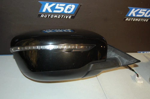 2016 Nissan Rogue Right Mirror w/Turn Signal Black OEM 5 Wires G41