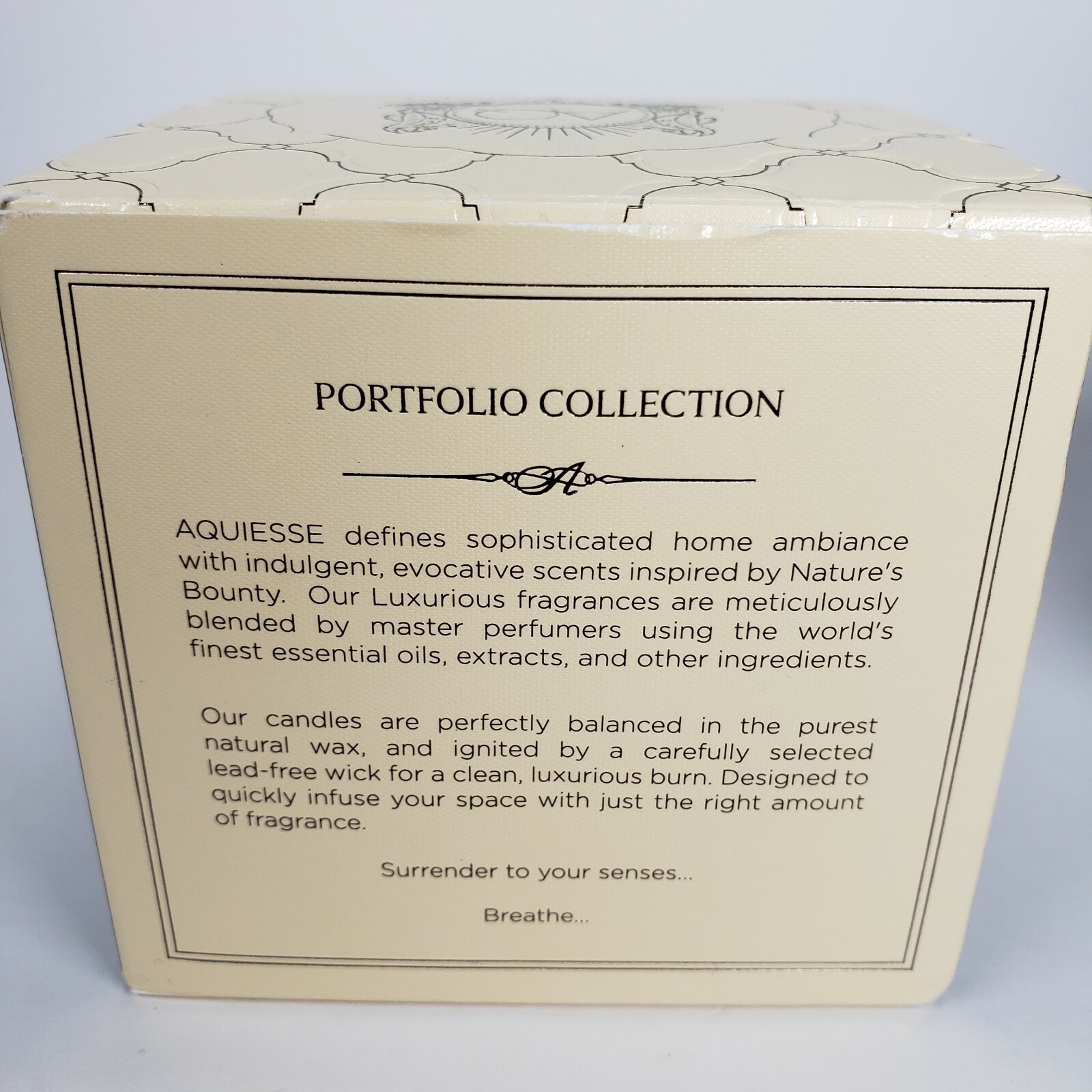 Aquiesse Candle 5 oz SANTA BARBARA Portfolio Collection45 hour burn