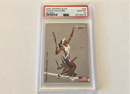 Venus Williams #6 2003 NetPro Elite Glossy card