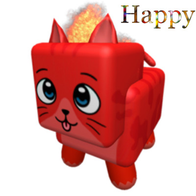 FIRE CAT   FAST DELIVERY   MM2 GODLY PET ROBL0X