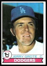 1979 Topps Jerry Grote #279 Los Angeles Dodgers