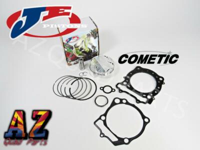 08-24 Suzuki RMZ450 RMZ 450 Stock Bore 96mm 13.5:1 JE Piston Cometic Gasket Kit