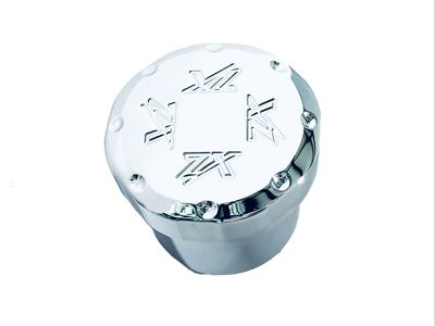 ZX14 ENGRAVED CHROME BRAKE RESERVOIR WITH CAP 2012-2015 KAWASAKI