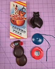Vintage Set of Lucero Tena Carved Wooden Castanets w/Box Made in Spain + others