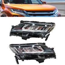 Pair For 2020 2021 Mitsubishi Outlander Sport Front Headlight Full LED Headlamp