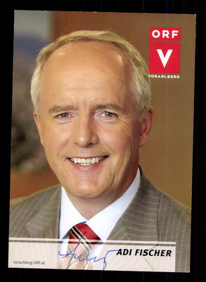 Adi Fischer Autogrammkarte Original Signiert # BC 98657