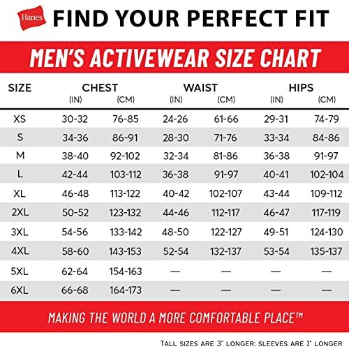 Pantalones deportivos Hanes Ecosmart para hombre con fondo abierto, negro de peso medio, 3 veces grandes EE. UU. - Imagen 2 de 6