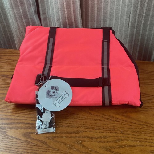 New Vivaglory Dog Life Vest Neoprane Reflective Adjustable Life Jacket Dogs L
