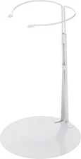 Kaiser Doll Stand 2701 - White Doll Stand for 12" to 17" chubby-waisted Dolls