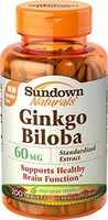 3 Pack Sundown Naturals Ginkgo Biloba Standardized Extract 60mg 200 Tablets Each on sale 3 Pack Sundown Naturals Ginkgo Biloba Standardized Extract 60mg 200 Tablets Each on sale