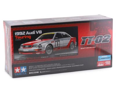 Tamiya TT-02 1992 Audi V8 Touring 1/10 4WD Electric Touring Car