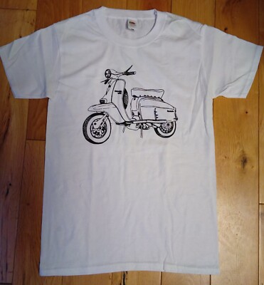 MENS SILHOUETTE SX 200 LAMBRETTA MOD SCOOTER SKIN RETRO UK