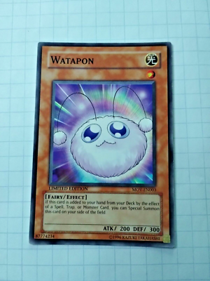Yu-Gi-Oh! TCG Watapon - MOV-EN003 - Limited Edition - Uncirculated