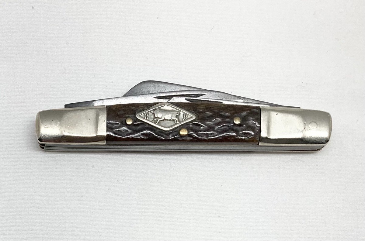German Bull 4 Blade Folding Pocket Knife Schmidt & Ziegler