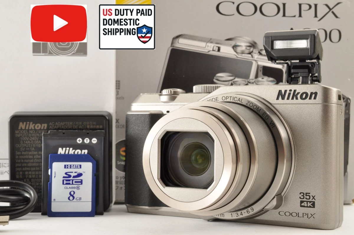 Nikon Coolpix A900 4K Video Recording Digital Cameras for Sale - eBay