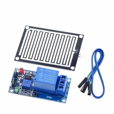 12V Raindrops Detection Module Rain Water Detection Sensor Module for 8069