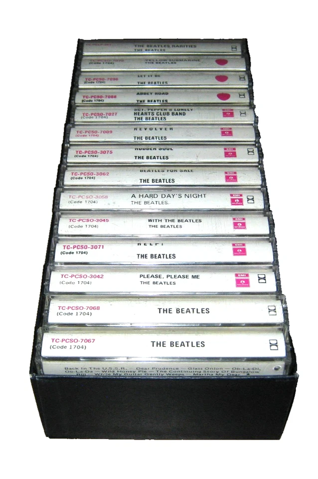 Colección The Beatles - Juego de caja de cinta de casete - 14 álbumes de los Beatles Foto 4 de 4