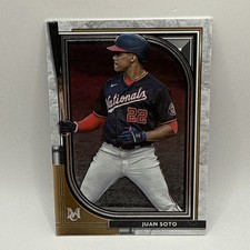 2021 JUAN SOTO TOPPS MUSEUM COLLECTION MLB #3 BASE CARD NEW YORK METS YANKEES