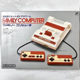 Nintendo Famicom Console w/ Box HORI Controller Tested Working Cleaned Japan Set