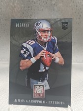 2014 Panini Elite - Rookie Jimmy Garoppolo #150 Numbered 815/999 (RC)