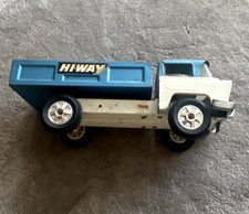 Vintage Triang hi-way lorry open backed blue &amp; white 1960's