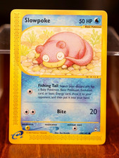 2002 Slowpoke #108/147 Aquapolis Rare Non-Holo Pokemon E-Reader Card Near-Mint on eBay