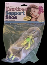 Obvious Plant Emotional Support Shoe Clams and Soothes! Designer Art Toy