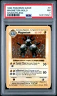 1999 POKEMON BASE SET SHADOWLESS #9 MAGNETON-HOLO PSA 7