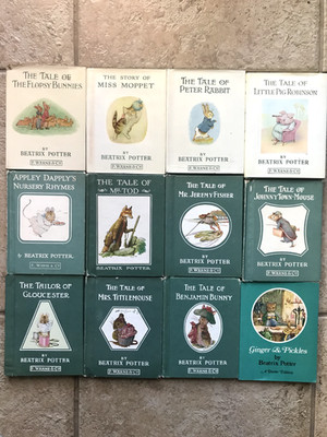beatrix potter mini book set