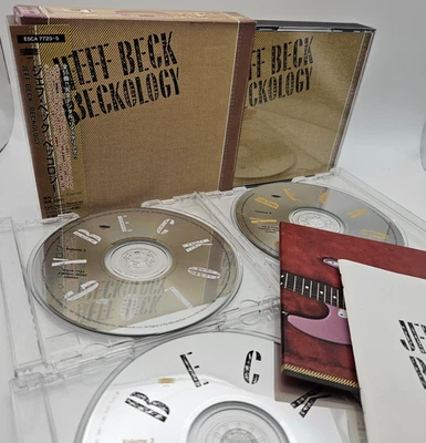 JEFF BECK Beckology Japón 3CD Box Set ESCA 7723 ~ 5 con caja OBI Booklet 55tr... - Imagen 1 de 4
