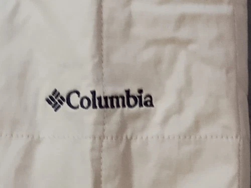 Michigan Wolverines Columbia Quilted Shirt Snap Jacket Tan Mens S Fits M/L NWT image 5