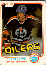 Kevin Lowe 1981-82 O-Pee-Chee Hockey #117 Edmonton Oilers RC Rookie Card. rookie card picture