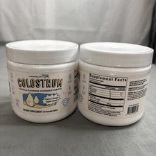 2 Legendairy Milk Colostrum Supplement Chewable Tablet Vanilla 60 Ct Exp 7/2026