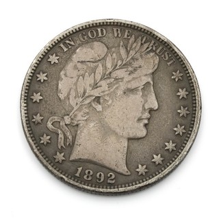 1892 O Barber Half Dollar New Orleans United States Coin No Reserve #C722 4