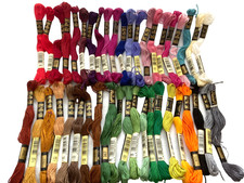 DMC Lot of 42 Skeins of Embroidery Floss