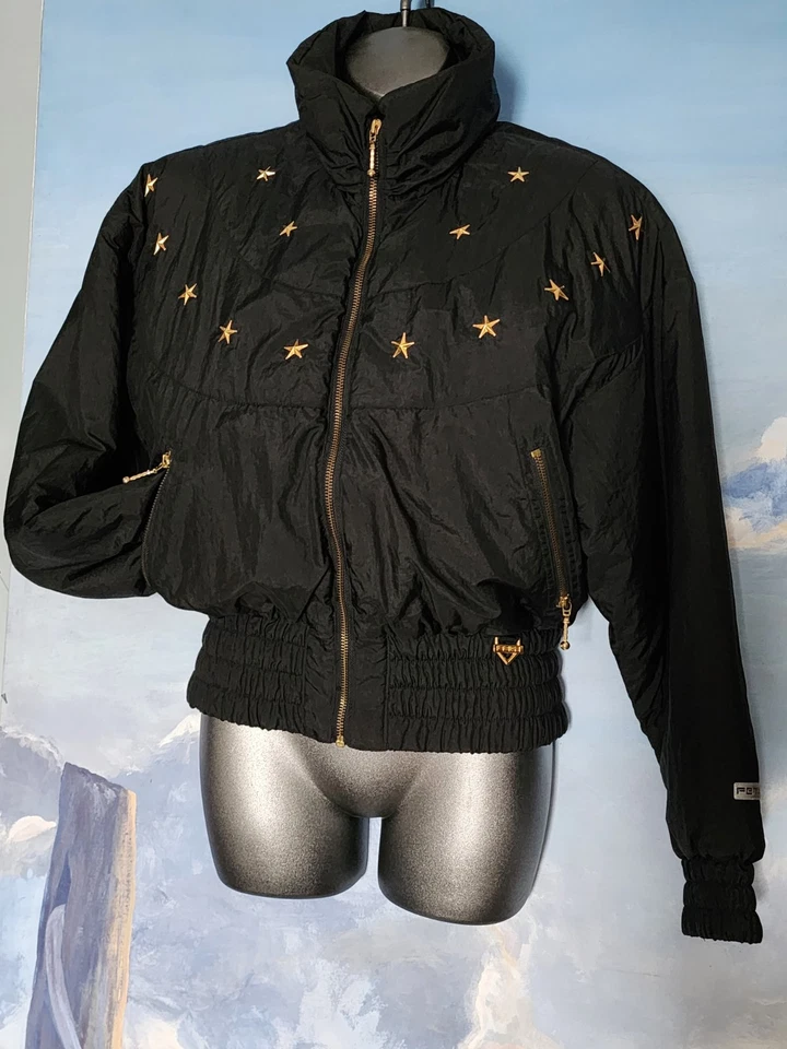 Chaqueta de esquí vintage retro Fera para mujer 8 ¡ICÓNICA! Foto 2 de 4