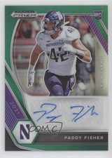 2021 Panini Prizm Draft Picks Green Paddy Fisher #DPA-PAD Auto 0h6o