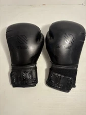 Sanabul Essential Gel Boxing Gloves 12oz Unisex Kickboxing MMA With Hand Wraps