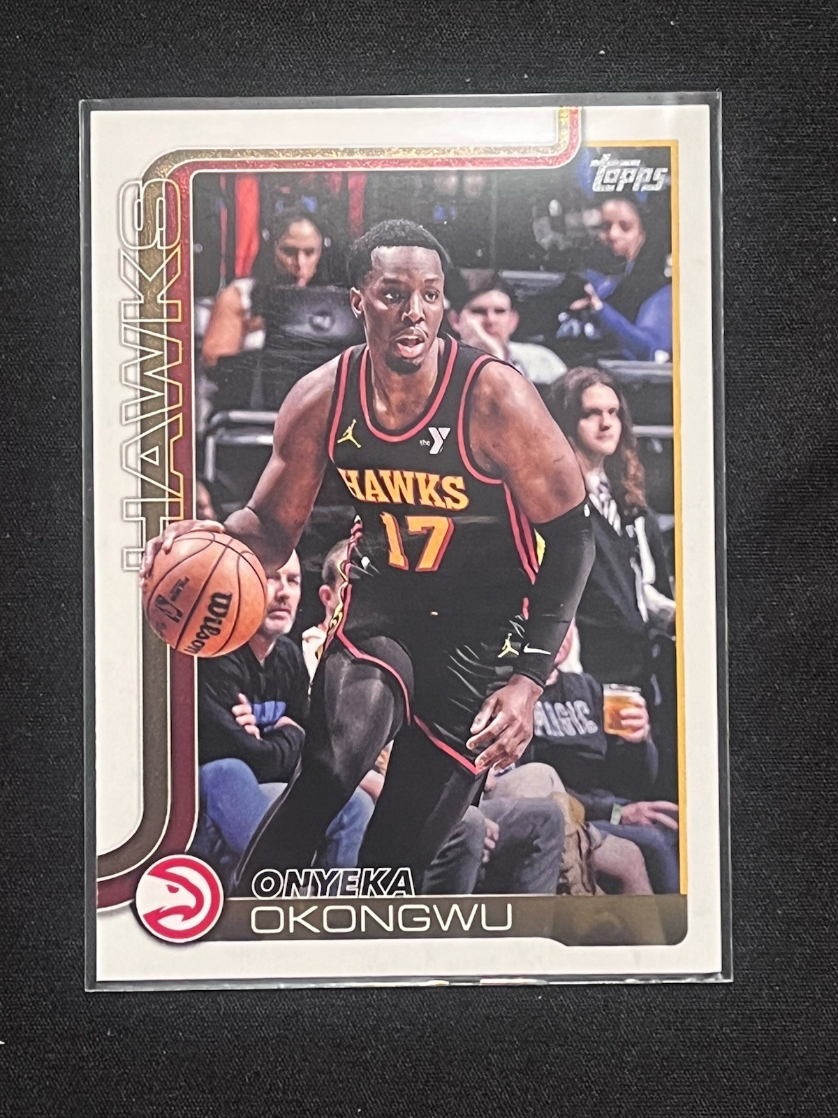 2025-26 Topps #66 Onyeka Okongwu Atlanta Hawks Basketball Card
