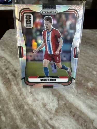 2026 Panini Prizm FIFA World Cup Sander Berge Silver Prizm
